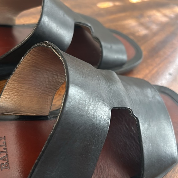 BALLY PAGANI SLIDE SANDALS. - Picture 7 of 12